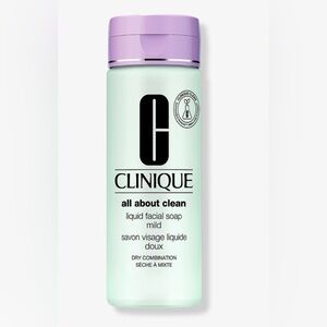 Clinique All About Clean Liquid Facial Soap - Lavender and Mint